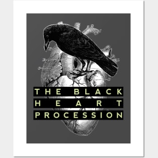 The Black Heart Procession Crow Tribute Posters and Art